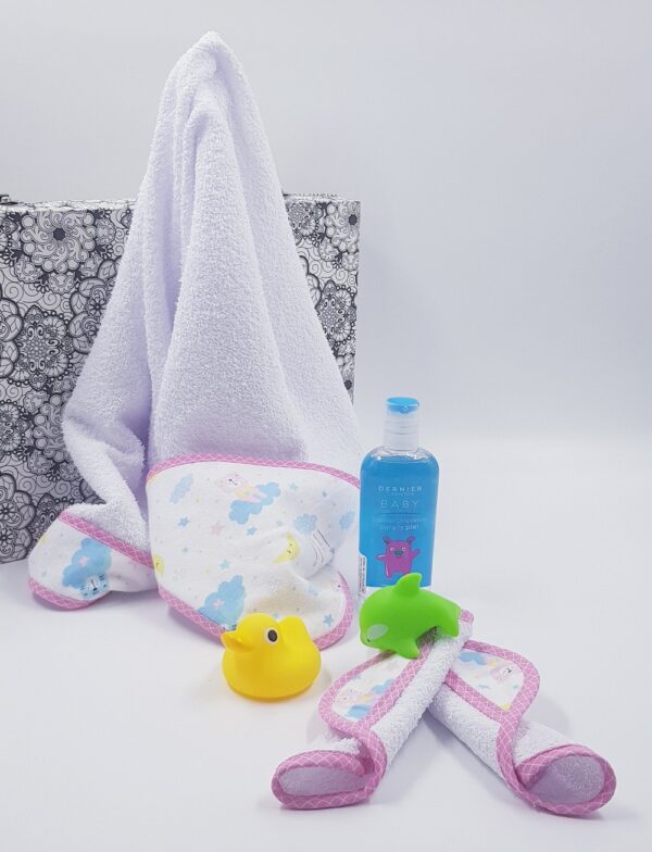 Kit de baño para bebé + jabón