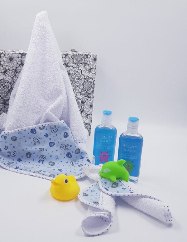 Kit de baño para bebé de burbújas (jabón y shampoo) - Conejitos