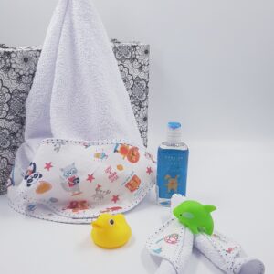 Kit de baño para bebé + colonia